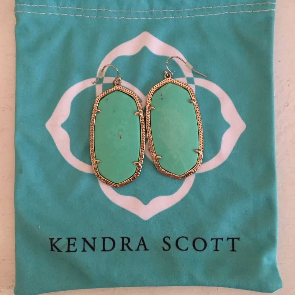 Kendra Scott Danielle Earrings Mint Green